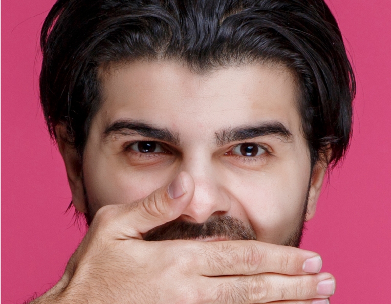 A origem do mau hálito.